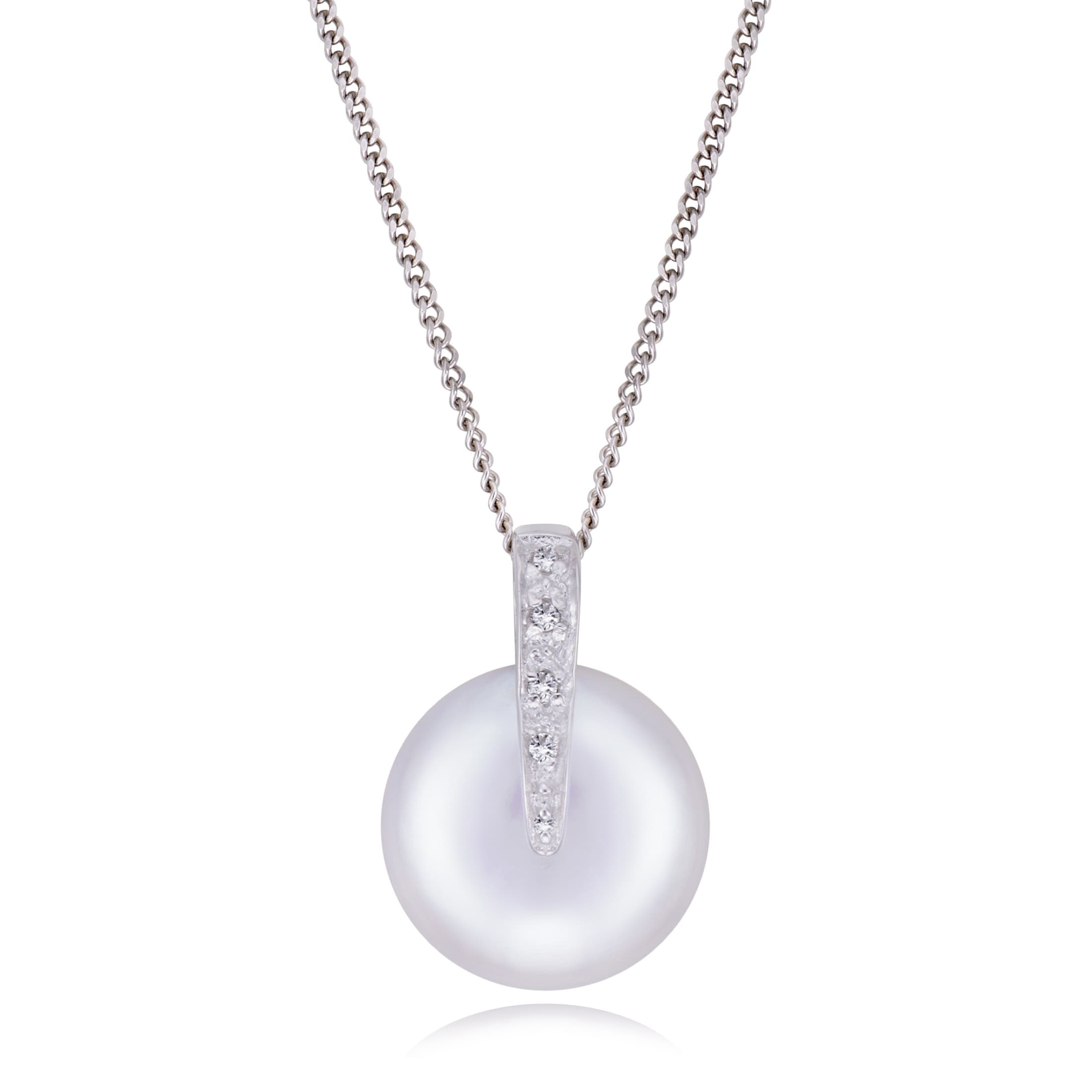 pearl with diamond