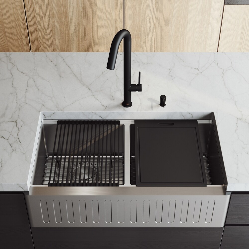 Stainless Steel Farmhouse And Apron Kitchen Sinks Shop Online