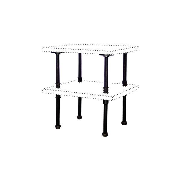 Shop Furniture Pipeline Corvallis End Table Pipe Legs On Sale