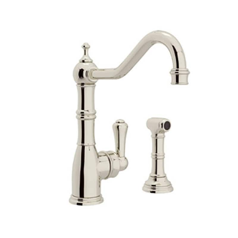 Rohl Perrin and Rowe Kitchen Faucet and Metal Lever Handle