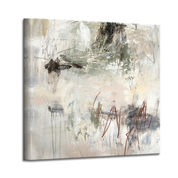 'Brave New World II' Abstract Canvas Wall Art