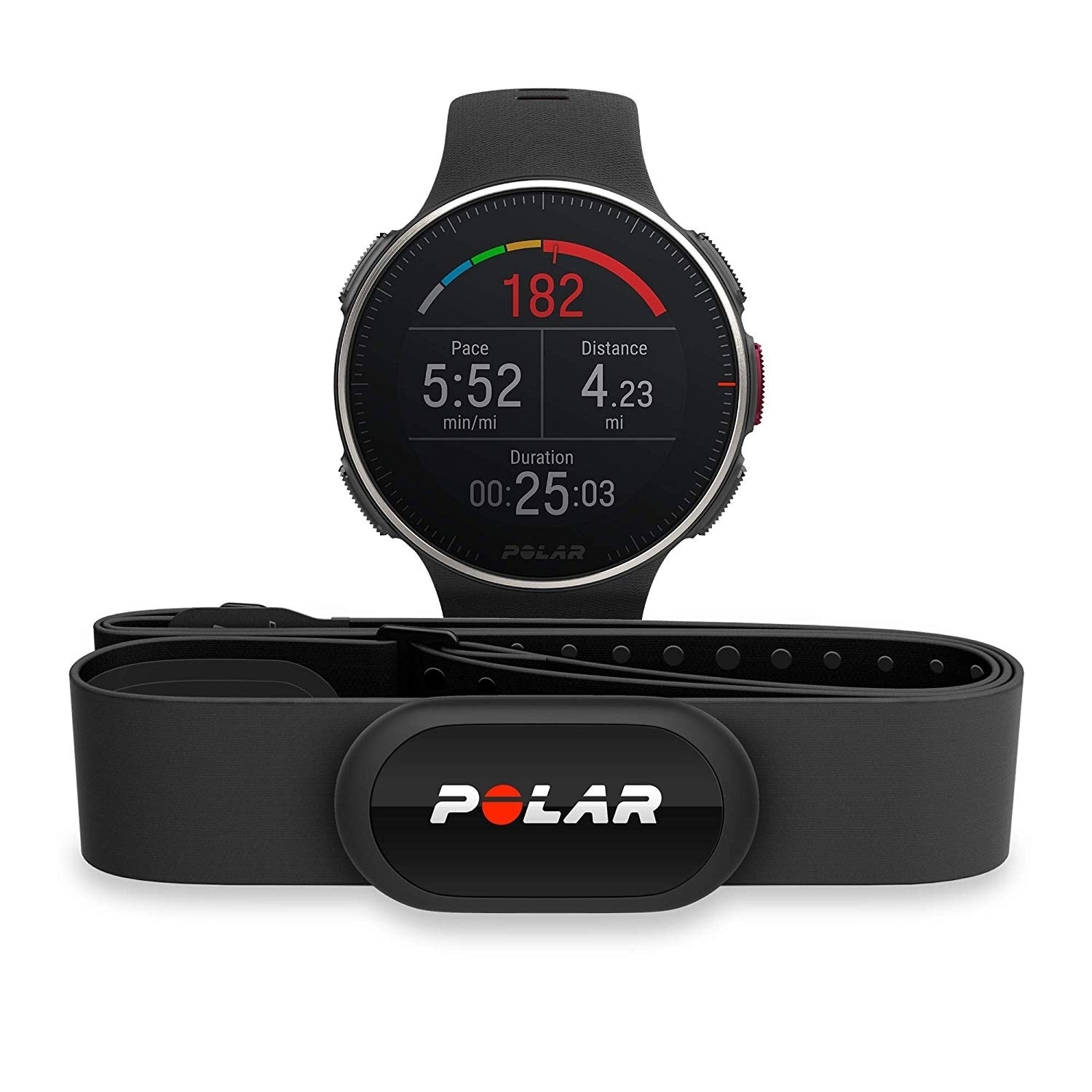 polar vantage v with h10 heart rate sensor