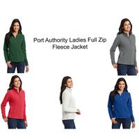 Port Authority Ladies Full Zip Fleece Jacket