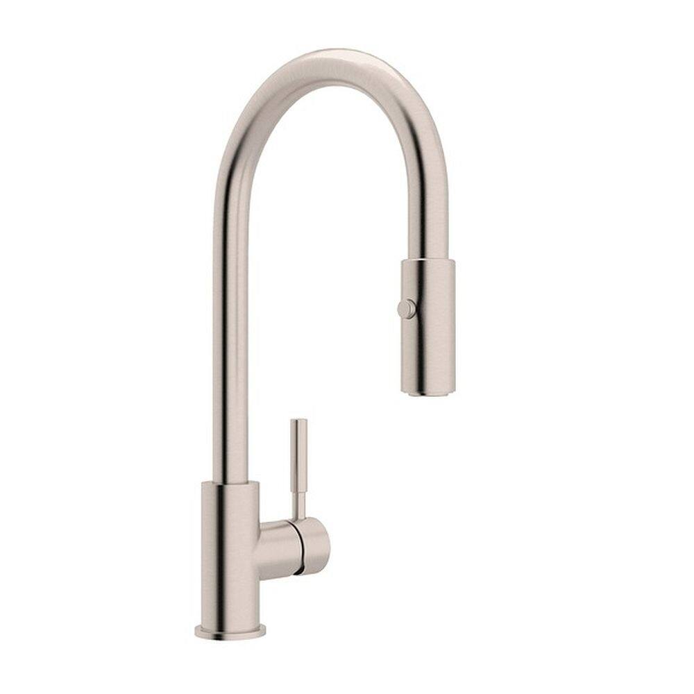 Rohl R7520SS Lux Pull-Down Faucet With Single-Lever Handle - Overstock ...