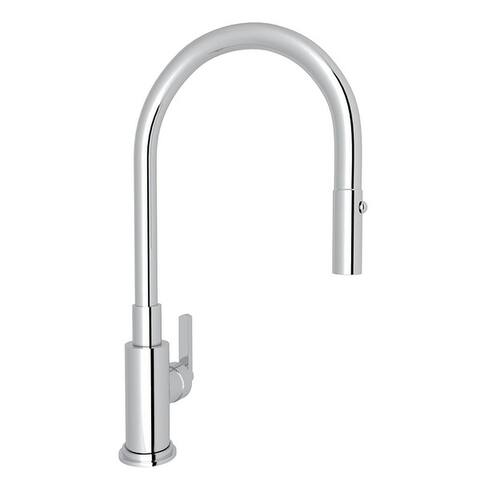 Rohl A3430LMAPC-2 Italian Kitchen Lombardia Pull-Down Faucet with Single-Lever Handle