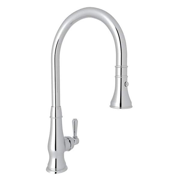 slide 2 of 5, Rohl Italian Kitchen Patrizia Pull-Down Faucet with Single-Lever Handle