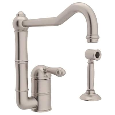 Rohl Italian Kitchen Acqui Kitchen Faucet With Single-Lever Handle