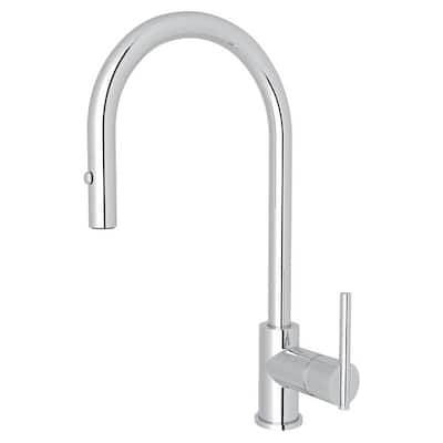 Rohl Pirellone Pull-Down Faucet With Single-Lever Handle