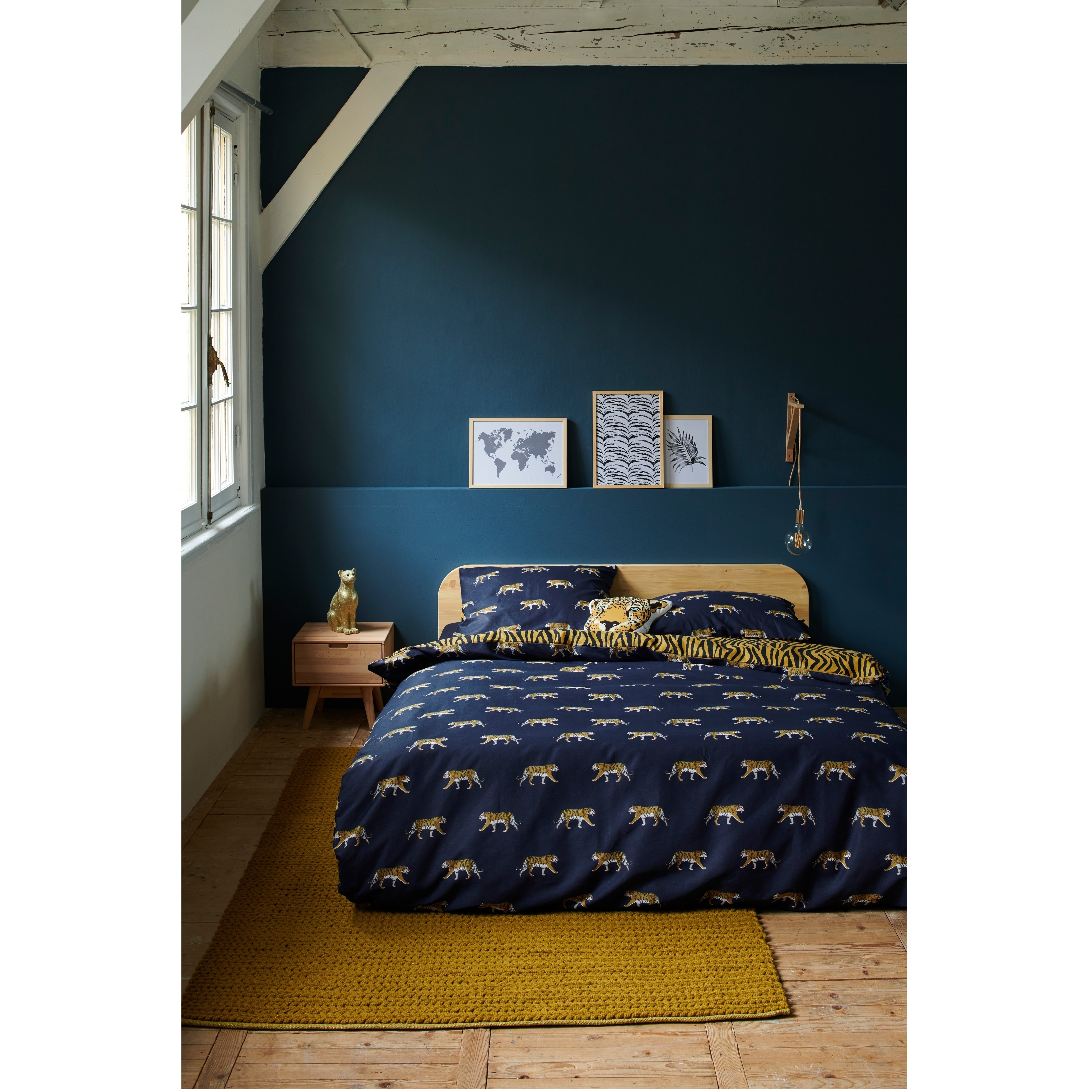 Shop The Curated Nomad Hobart King Size 3 Piece Cotton Duvet Cover