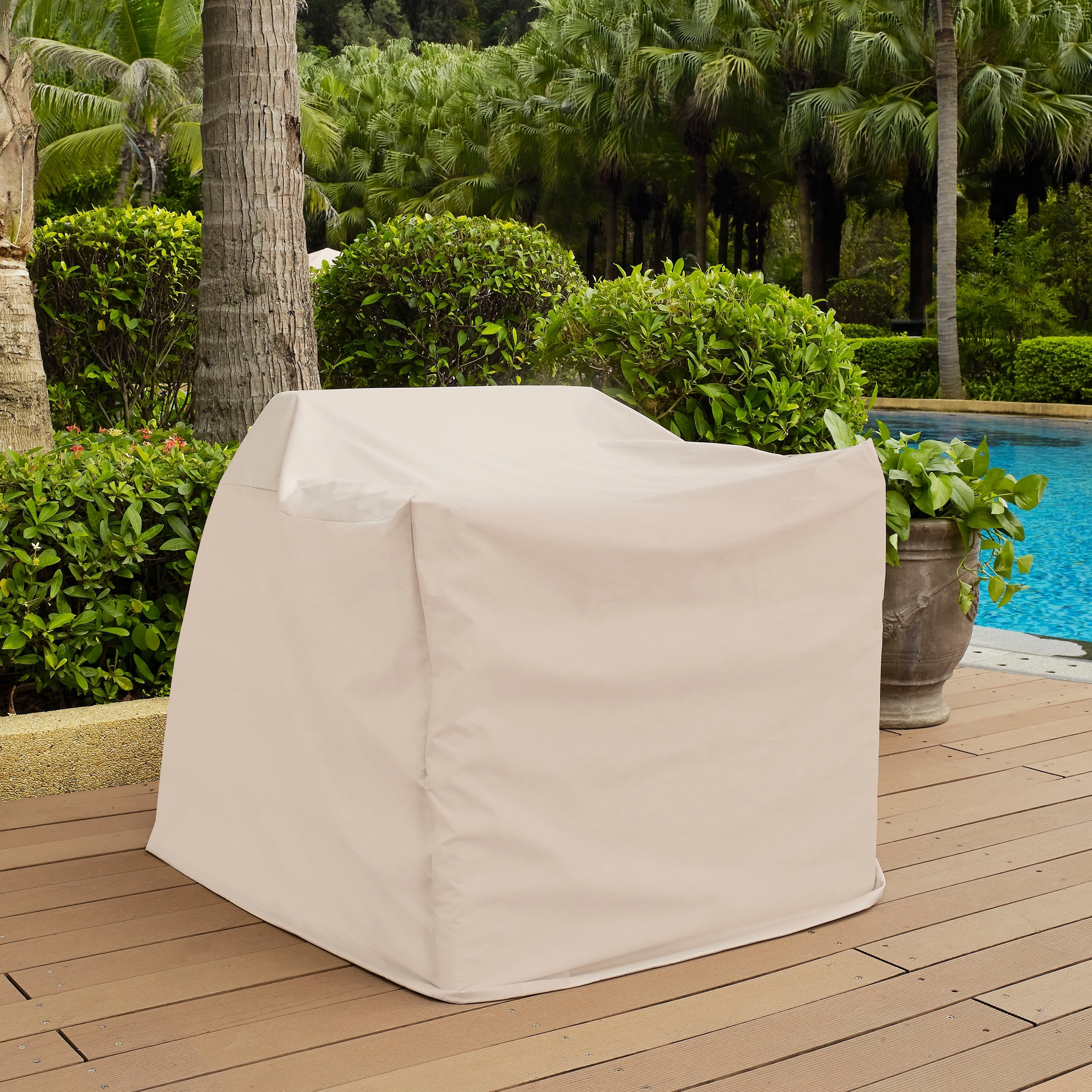Crosley 2Pc Furniture Cover Set Tan 2 Chairs