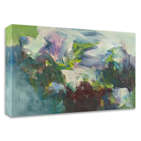"En Verde" by Emilia Arana, Print on Canvas, Ready to Hang