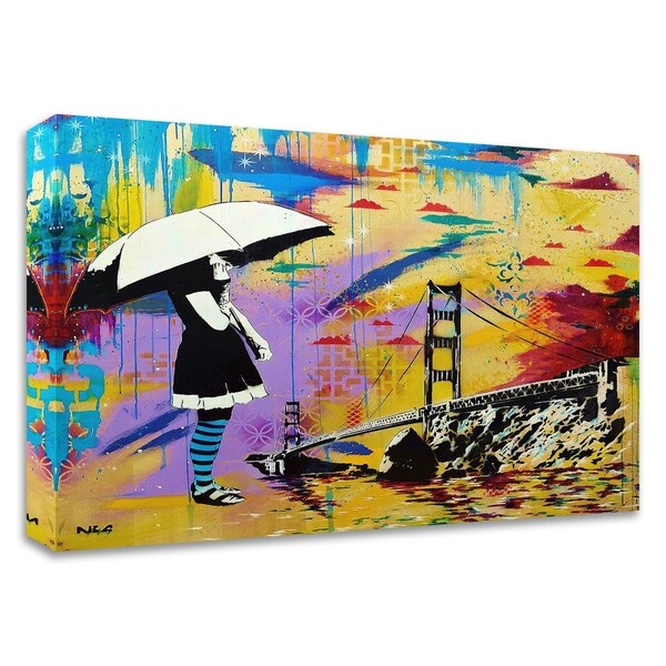 "Shelter at Bay" by AbcArtAttack, Print on Canvas, Ready to Hang
