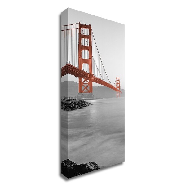 "Golden Gate Bridge at Dawn (A)" by Alan Blaustein, Print on Canvas, Ready to Hang
