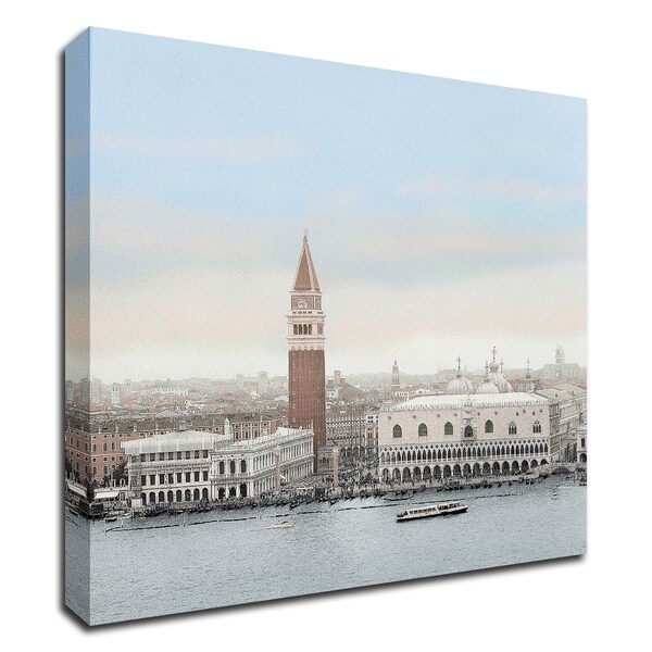 "Piazza San Marco Vista" by Alan Blaustein, Print on Canvas, Ready to Hang