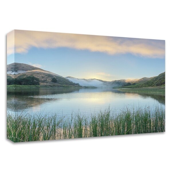 "Crescent Beach Calm 4" by Alan Blaustein, Print on Canvas, Ready to Hang