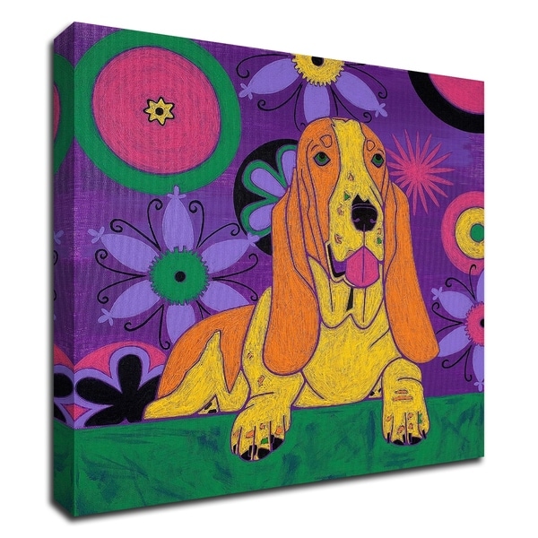 "Hush Puppeh" by Angela Bond, Print on Canvas, Ready to Hang