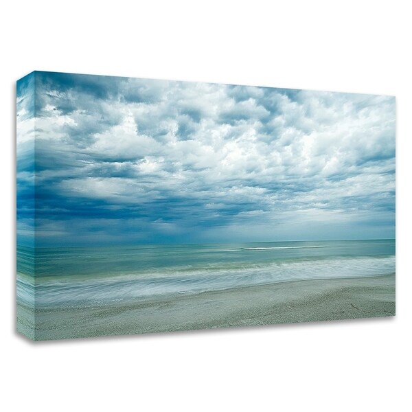 "Morning at the Beach" by Chuck Burdick, Print on Canvas, Ready to Hang