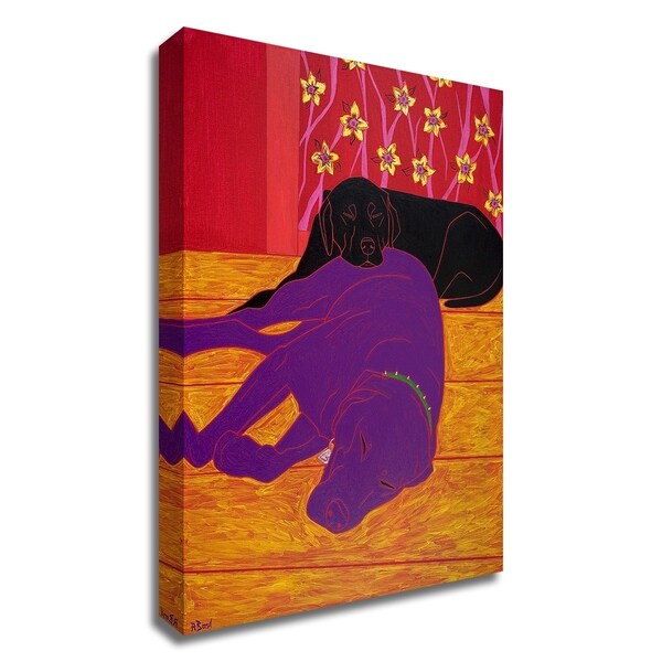 "Let Sleeping Dogs Lie" by Angela Bond, Print on Canvas, Ready to Hang