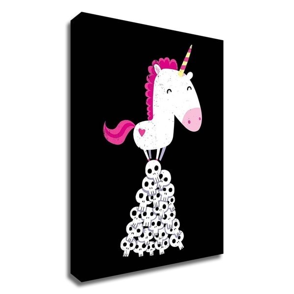 "Killer Unicorn" by Michael Buxton, Print on Canvas, Ready to Hang