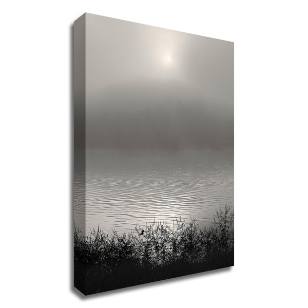 "Monochrome Sunrise" by Nicholas Bell, Print on Canvas, Ready to Hang