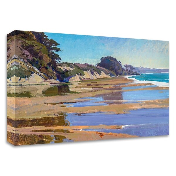 "October High Tide" by Marcia Burtt, Print on Canvas, Ready to Hang