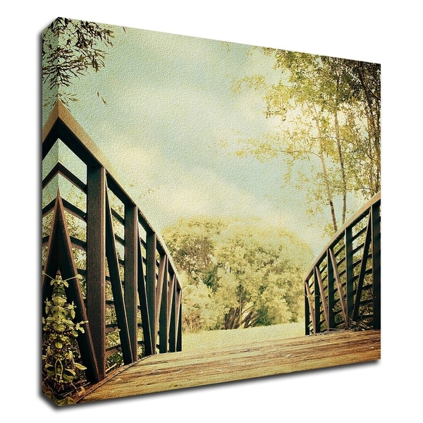"Bridge to Paradise" by Sylvia Coomes, Print on Canvas, Ready to Hang