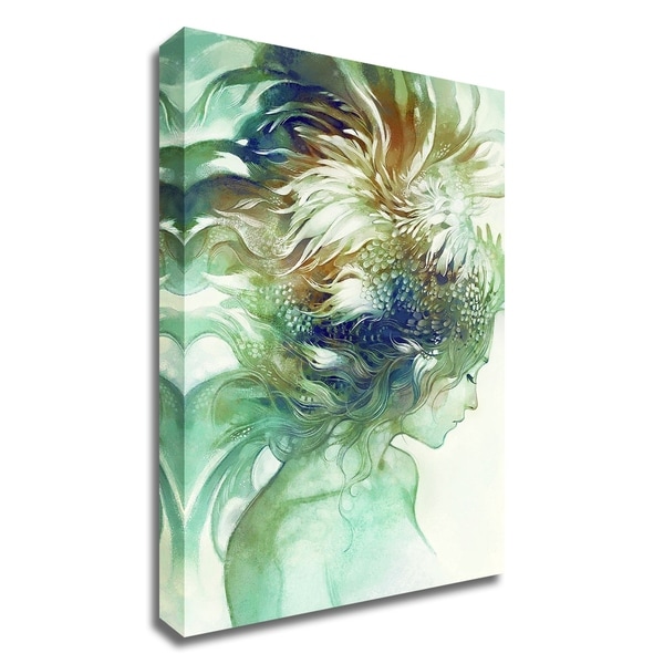 "Comb" by Anna Dittman, Print on Canvas, Ready to Hang