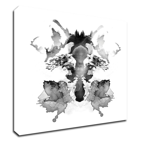 "Rorscach" by Robert Farkas, Print on Canvas, Ready to Hang