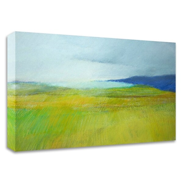 "Landscape with Blue" by Skadi Engeln, Print on Canvas, Ready to Hang
