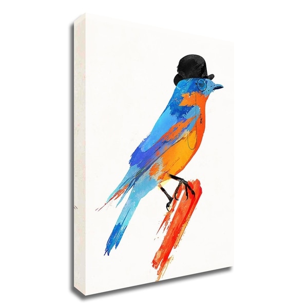 "Lord Bird" by Robert Farkas, Print on Canvas, Ready to Hang