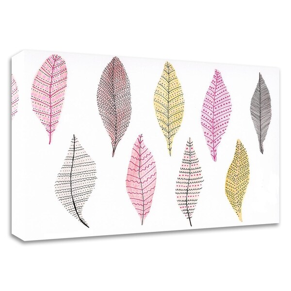 "Feathers" by Jaqui Falkenheim, Print on Canvas, Ready to Hang