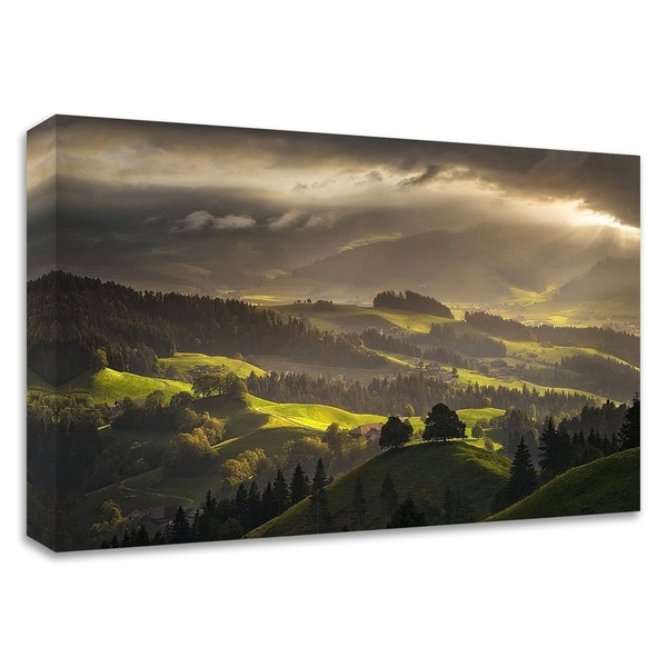 "The Shire" by Enrico Fossati, Print on Canvas, Ready to Hang