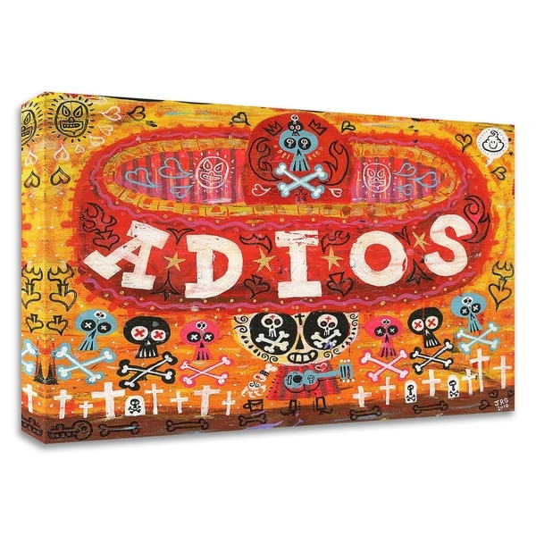 "Adios Amigos" by Jorge R. Gutierrez, Print on Canvas, Ready to Hang