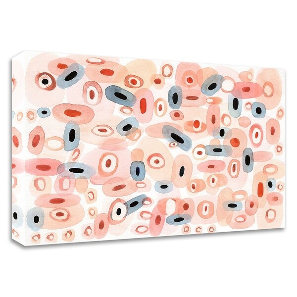 "Flowers Boog Boogie" by Jaqui Falkenheim, Print on Canvas, Ready to Hang