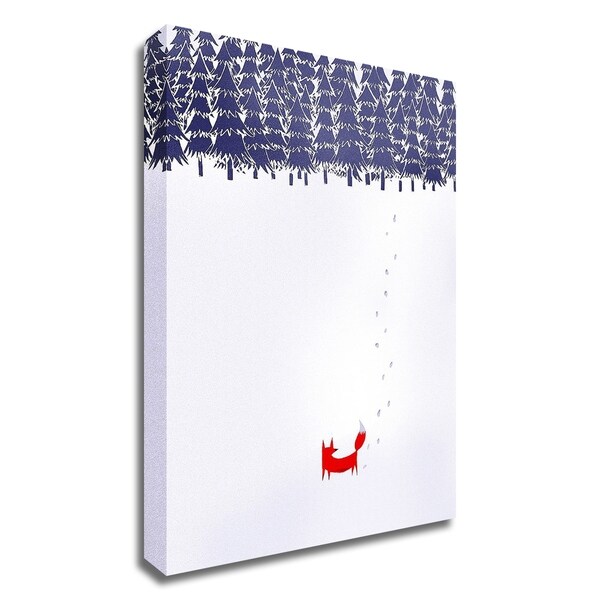 "Alone In The Forest" by Robert Farkas, Print on Canvas, Ready to Hang