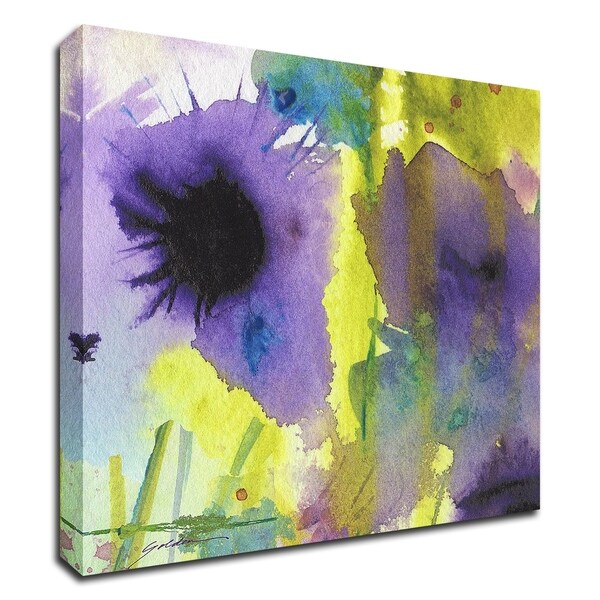 "Purple Essence" by Sheila Golden, Print on Canvas, Ready to Hang