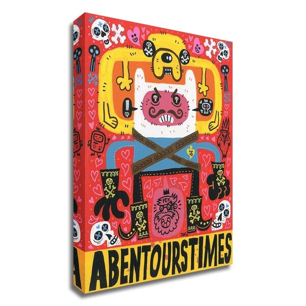 "Las Aventuras de Pen" by Jorge R. Gutierrez, Print on Canvas, Ready to Hang