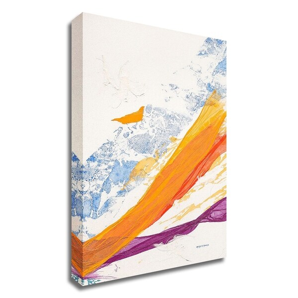 "Waves of Washi No. 3" by Jan Sullivan Fowler, Print on Canvas, Ready to Hang