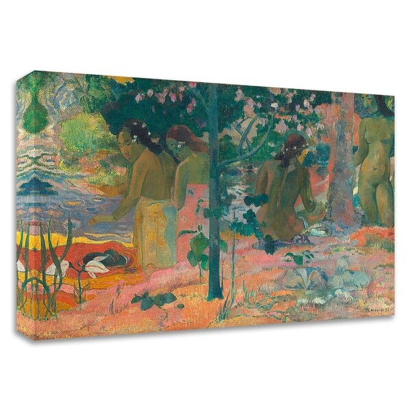 "The Bathers" by Paul Gauguin, Print on Canvas, Ready to Hang