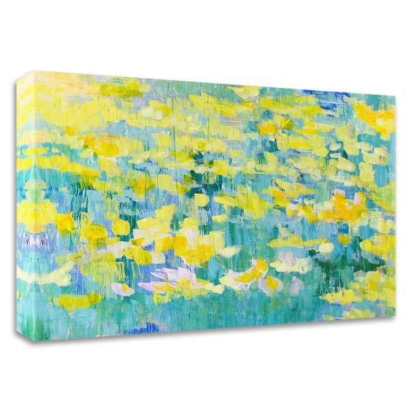 "And They Were All Yellow" by Tamara Gonda, Print on Canvas, Ready to Hang