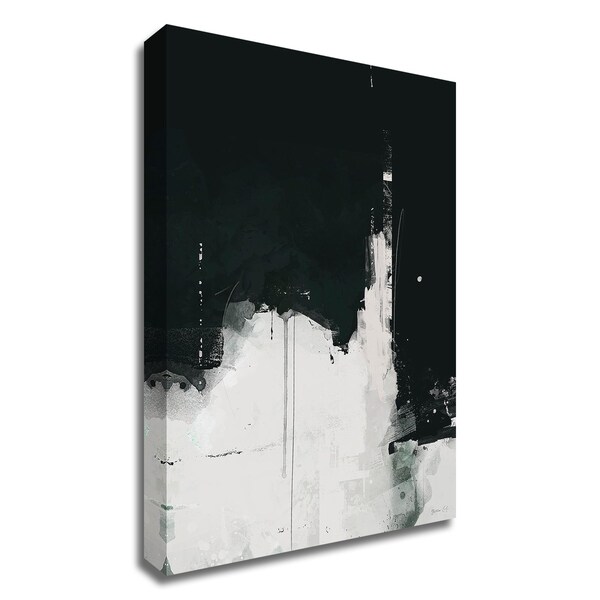 "Nightfall" by Green Lili, Print on Canvas, Ready to Hang