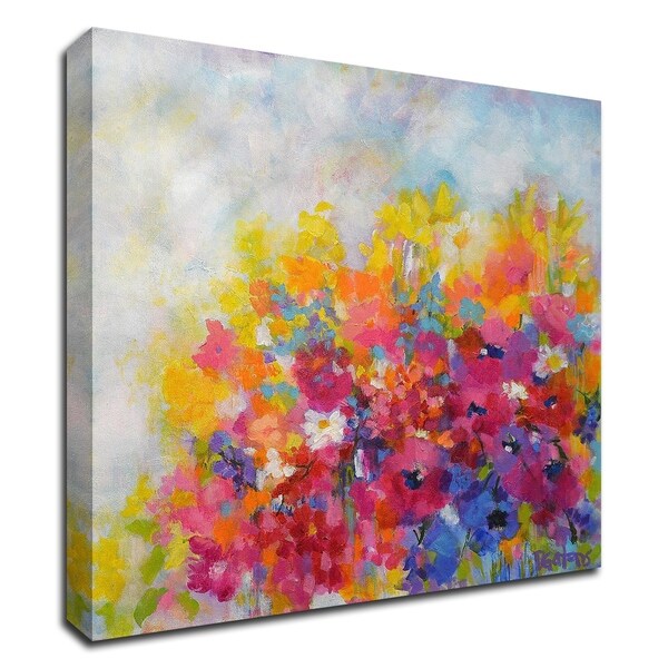 "Garden at Millefiori" by Pamela Gatens, Print on Canvas, Ready to Hang