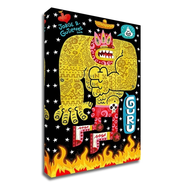 "Guru" by Jorge R. Gutierrez, Print on Canvas, Ready to Hang