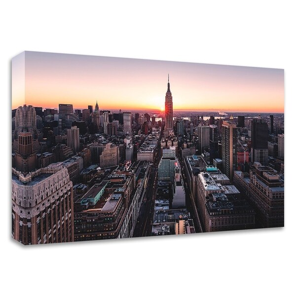 "Empire Sunburst Sunrise" by Bruce Getty, Print on Canvas, Ready to Hang