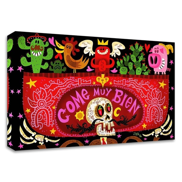 "Come Muy Bien" by Jorge R. Gutierrez, Print on Canvas, Ready to Hang