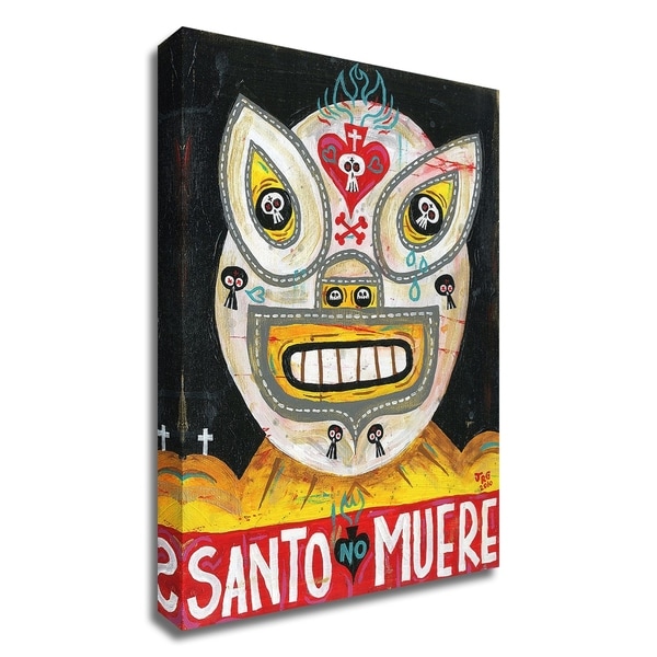 "Santo" by Jorge R. Gutierrez, Print on Canvas, Ready to Hang