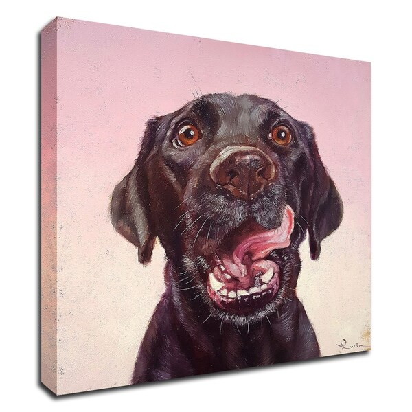 "Follow Your Nose 7" by Lucia Heffernan, Print on Canvas, Ready to Hang