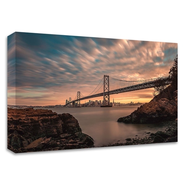 "San Francisco's Stretch" by Bruce Getty, Print on Canvas, Ready to Hang