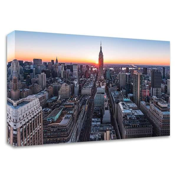 "Empire Sunburst Sunrise 2" by Bruce Getty, Print on Canvas, Ready to Hang