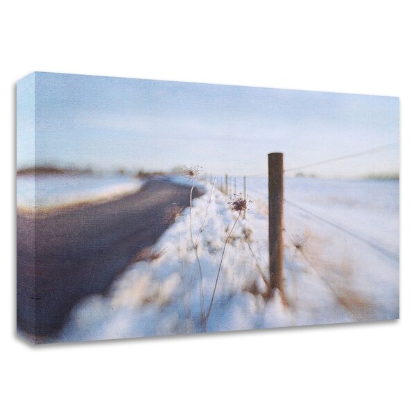 "Walking on the Edge of Winter" by Dawn D. Hanna, Print on Canvas, Ready to Hang